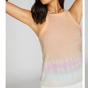 $68 WSLY The Rivington Weekend Tank in Horizon/Sheer Lilac/Seafoam Fa Small